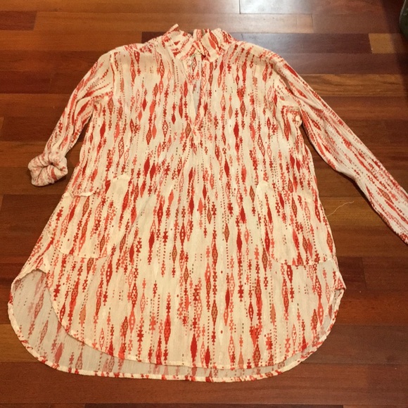 CP Shades Tops - NWT CP Shades Tunic in Brick Red
